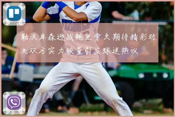 勒沃库森迎战鲍里索夫期待精彩对决双方实力较量引发球迷热议