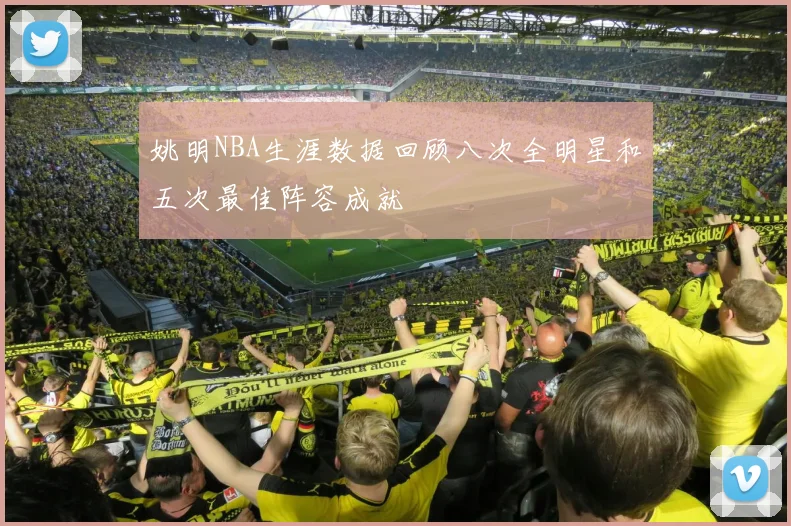 姚明NBA生涯数据回顾八次全明星和五次最佳阵容成就